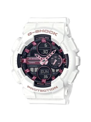 G-Shock Ladies' White Multifunction Watch GMAS140M-7A