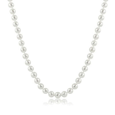 Akoya 6 - 6.5mm Pearl Strand 18" with 14k White Gold Clasp
