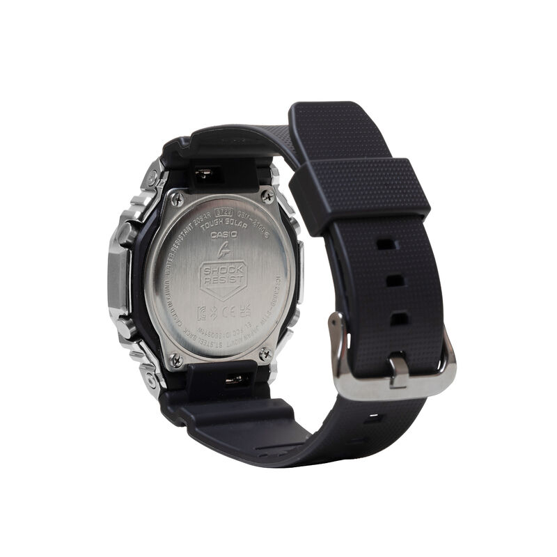 G-Shock Men's Analog-Digital Black Dial Red Resin 44mm Watch GBM2100A-4B image number null