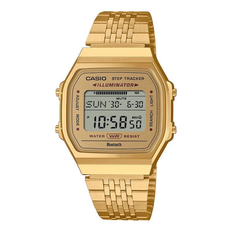 Casio Vintage Smart Digital Gold Dial ABL100 image number null