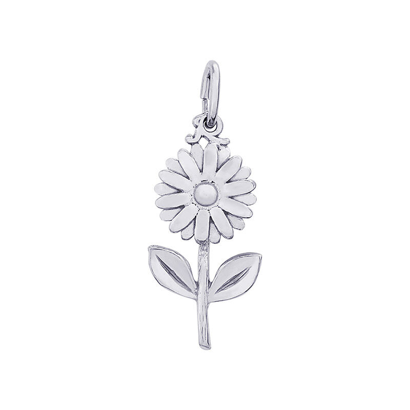 Daisy Sterling Silver Charm image number null