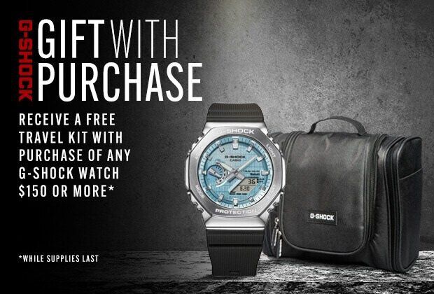 G-Shock Gift With Purchase of $150+