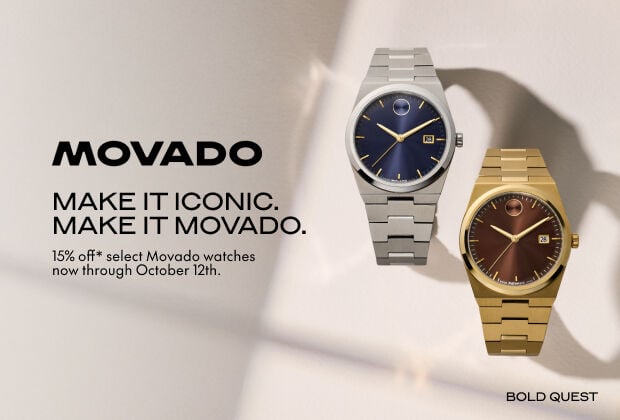 15% Off Select Movado Watches