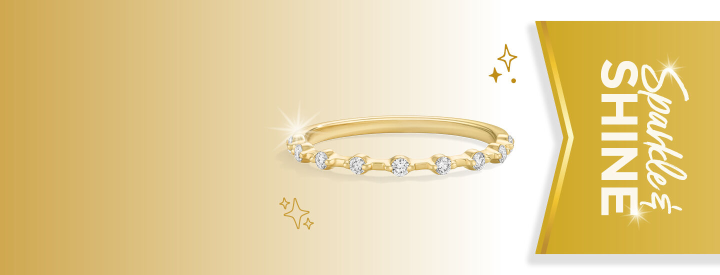 Gold Jewelry Sparkle & Shine