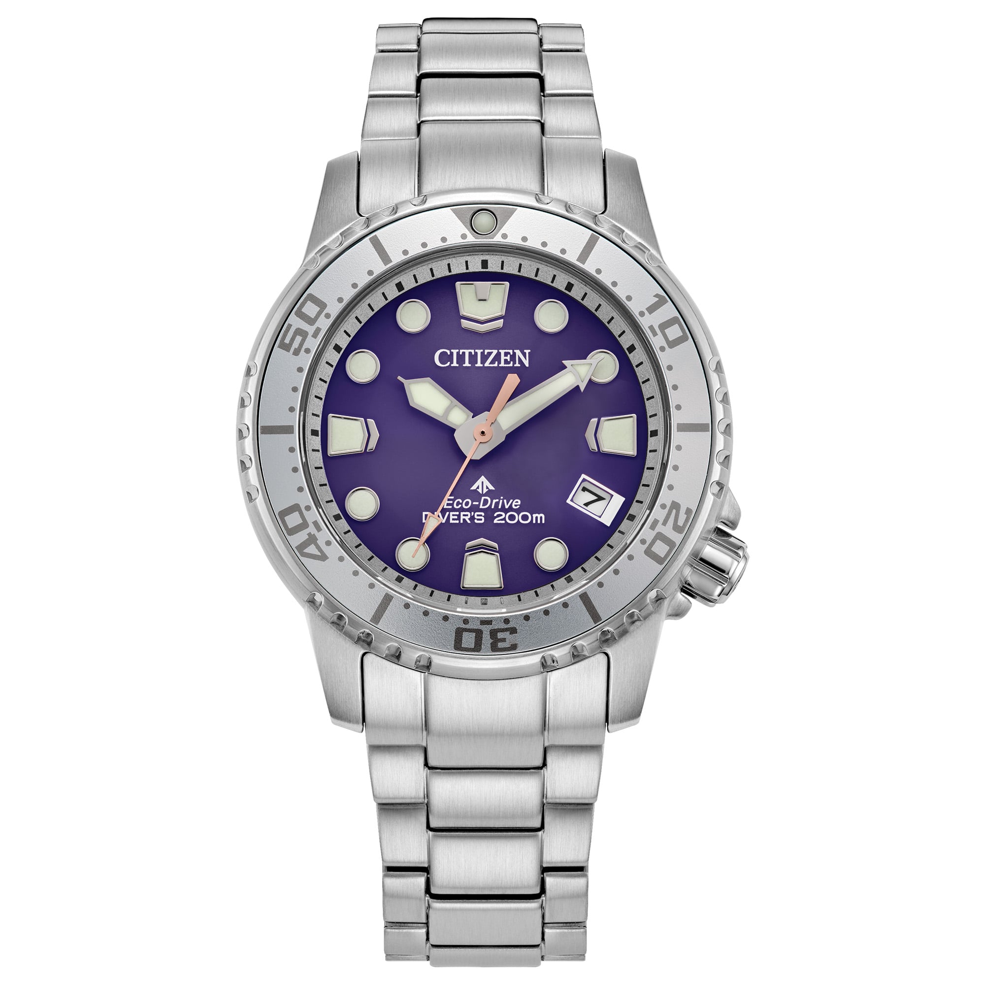 Citizen Ladies' Promaster Dive Purple Dial Stainless Steel