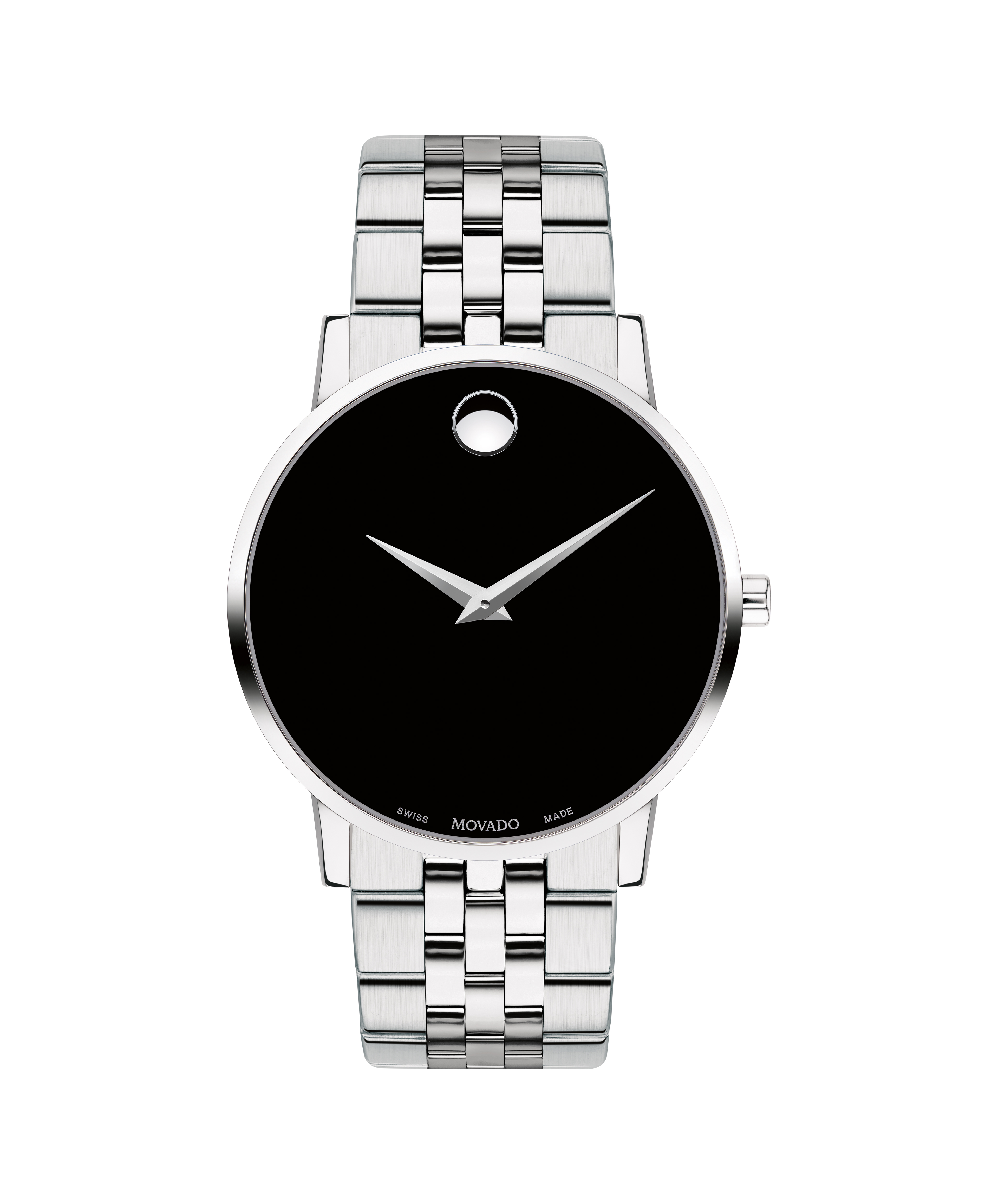 NWT Movado Bold Black Museum Dial Men\'s Watch Movado Bold Watch MB.01.1.29.6003 Black Museum Dial Blue  main image 2