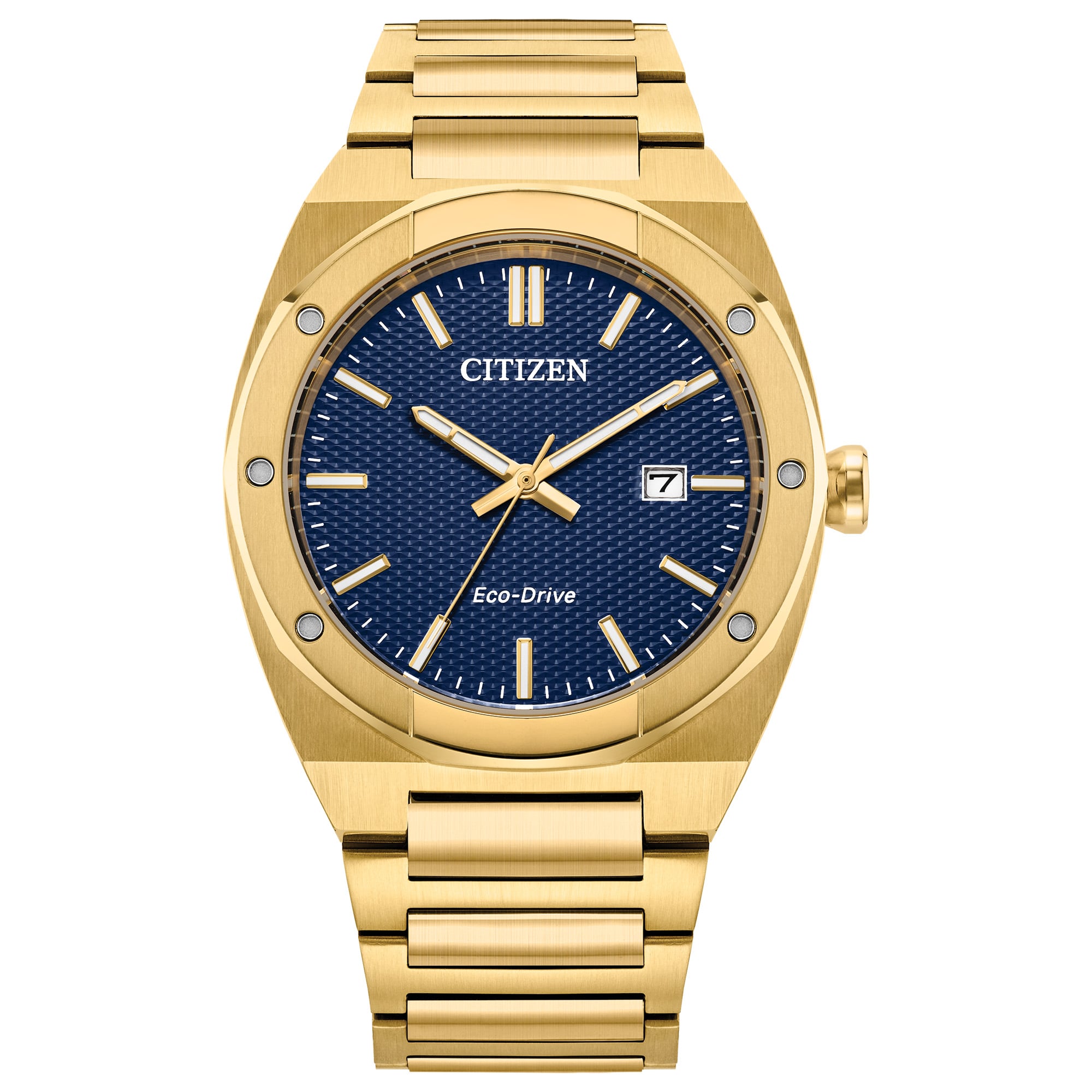 Citizen Sport Luxury Integrated Eco-Drive Blue Dial BM7662-59L