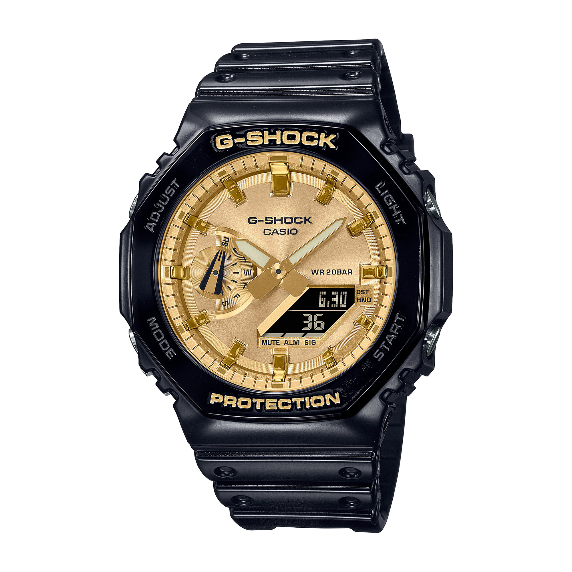 G-Shock Men's Resin Garish Watch GA2100GB-1A