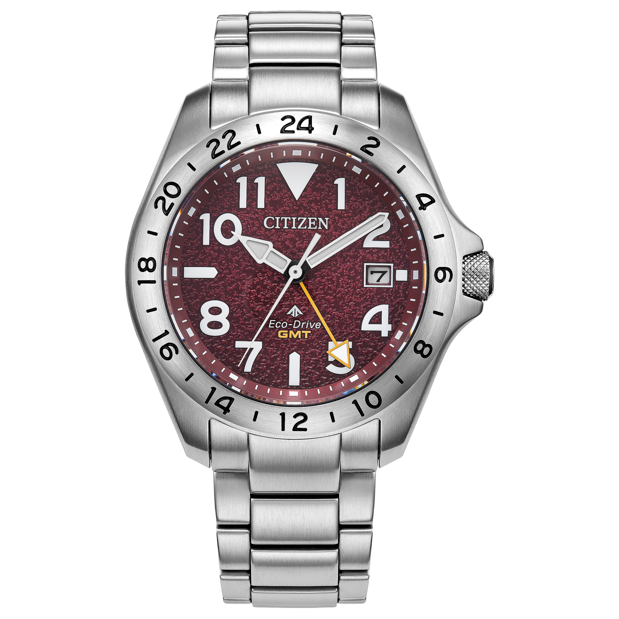 Citizen Promaster Land GMT Red Dial BJ7150-50W