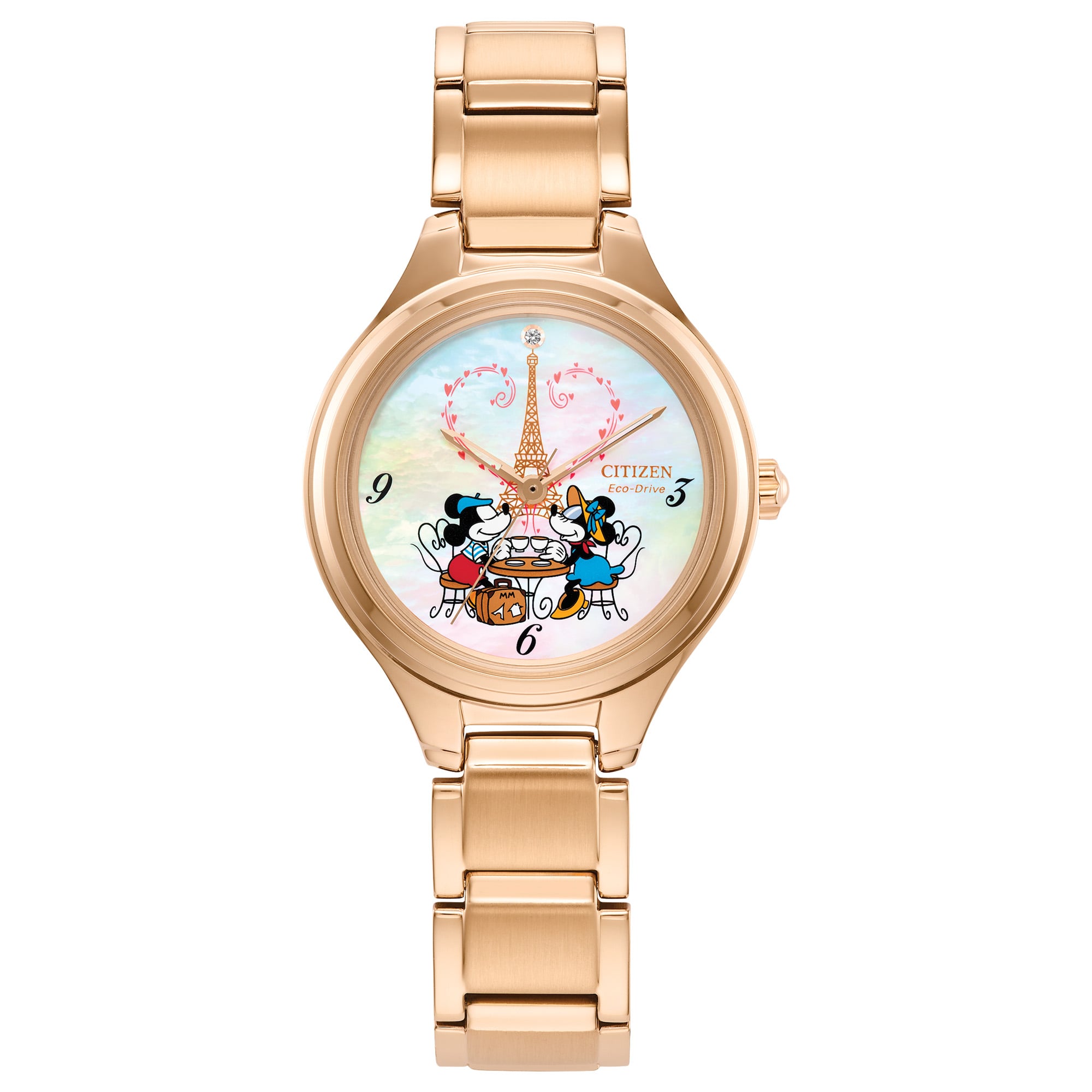 (Z4)Disney YEARS OF WONDER
Mickey Mouse 100th Anniversary Rose GoldWatch Limited Citizen Women main image 4