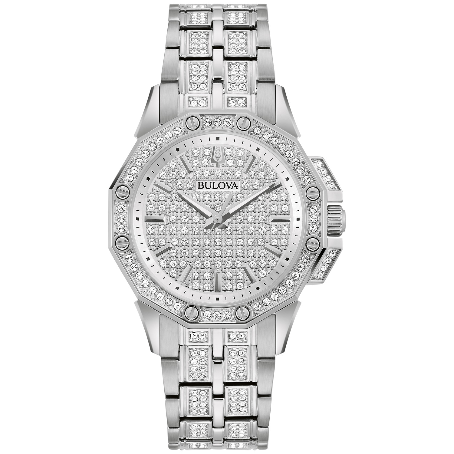 BULOVA 96T15 Womens Floating Crystals Dress Watch Bulova 96T15 Women main image 2