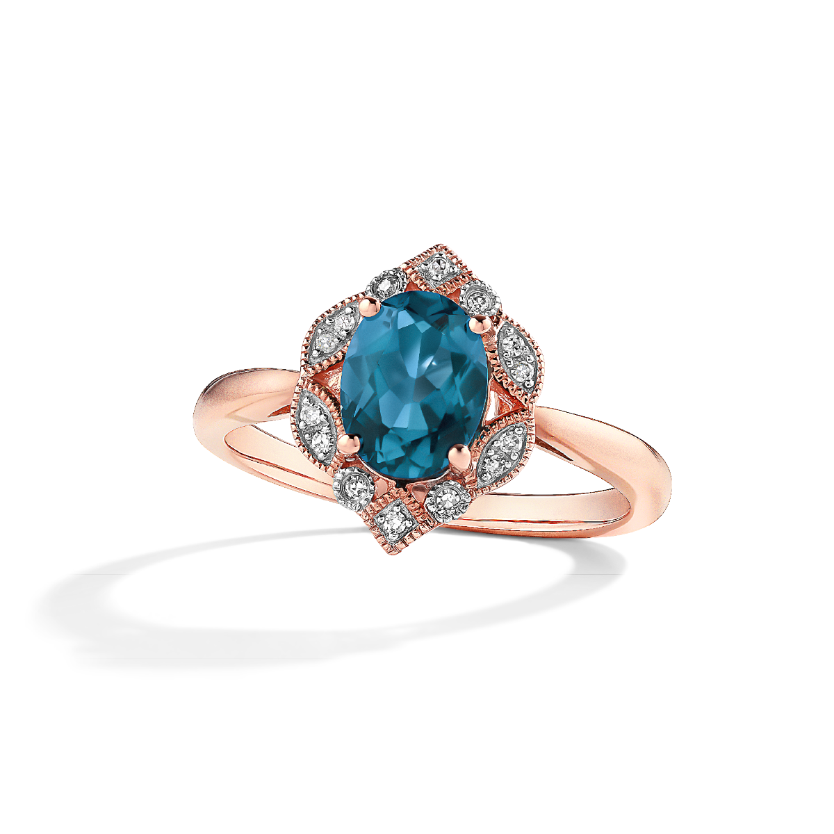 Gem Stone King 925 Sterling Silver White Moissanite and Red Created Ruby Infinity Links Bracelet For Women (2.52 Cttw Round 4.5MM Fully Adjustabl Jewelry Sets Gem Stone King 925 Sterling Silver London Blue Topaz