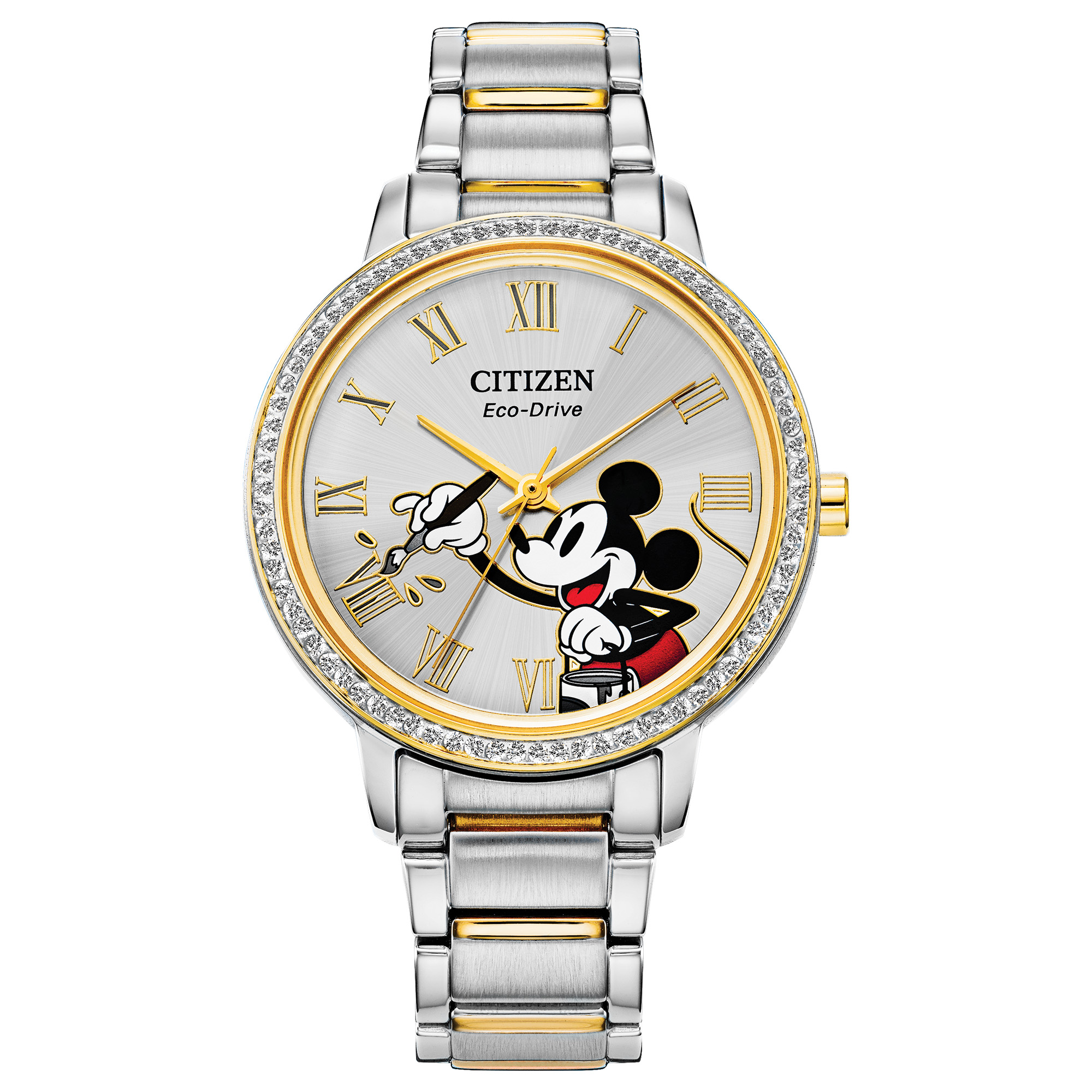 シェフィールド　ウェンディズニ Citizen Ladies' Disney Crystal Watch FE7044-52W