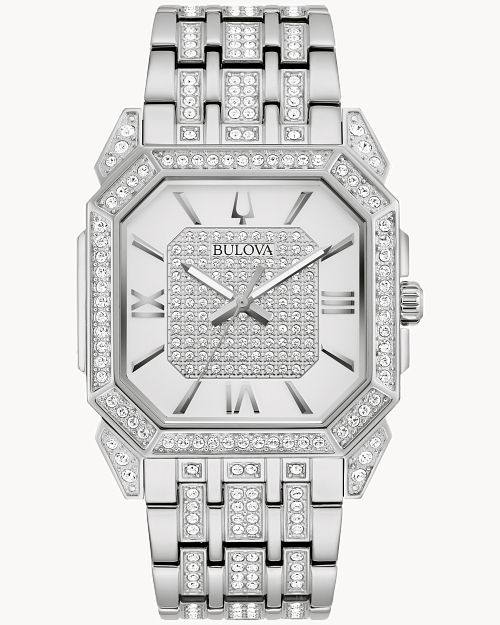 Bulova Men's Octava Crystal Watch 96A285