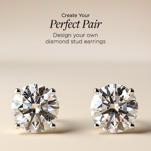Design Your Own Diamond Stud Earrings