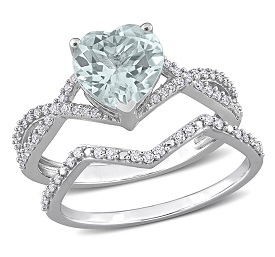 Uneek Unity Round.20ctw. Diamond Solitaire Semi-Mount in 14K White Gold