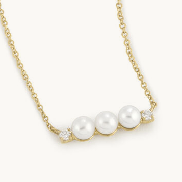 June Birthstone Pearl & Alexandrite