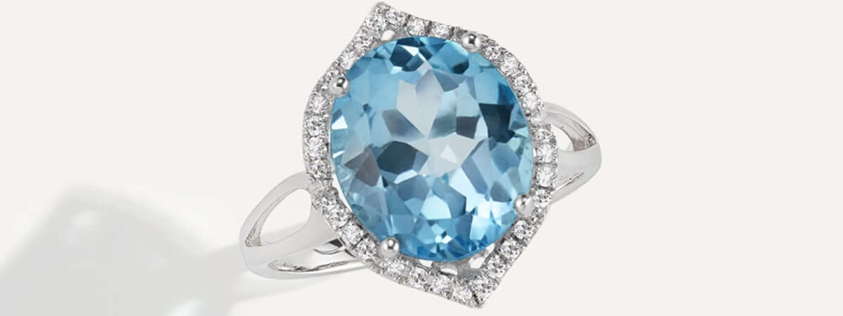 blue topaz ring