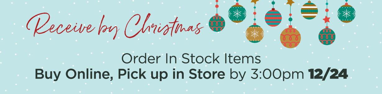 Receive by Christmas