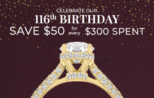 $50 Off Every $300 - Shop the Birthday Sale!