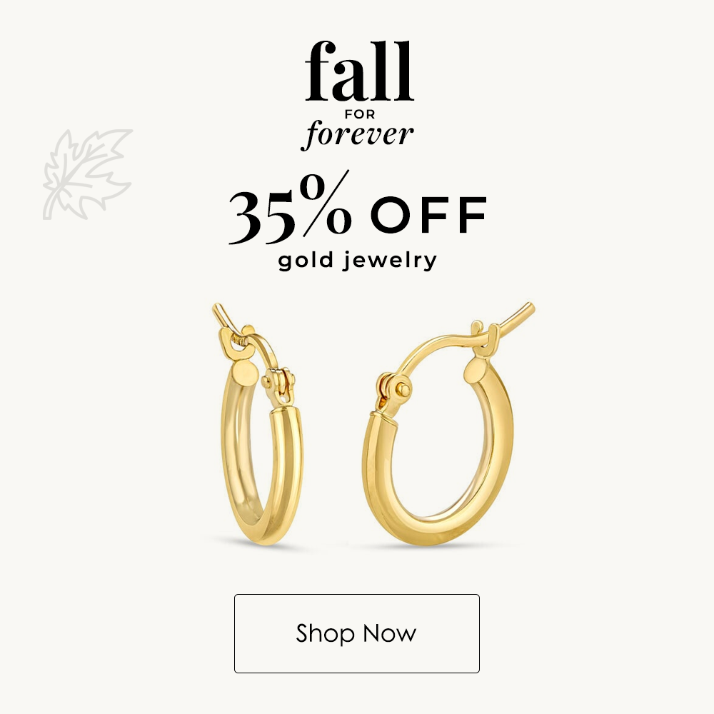 35% Off Gold Jewelry