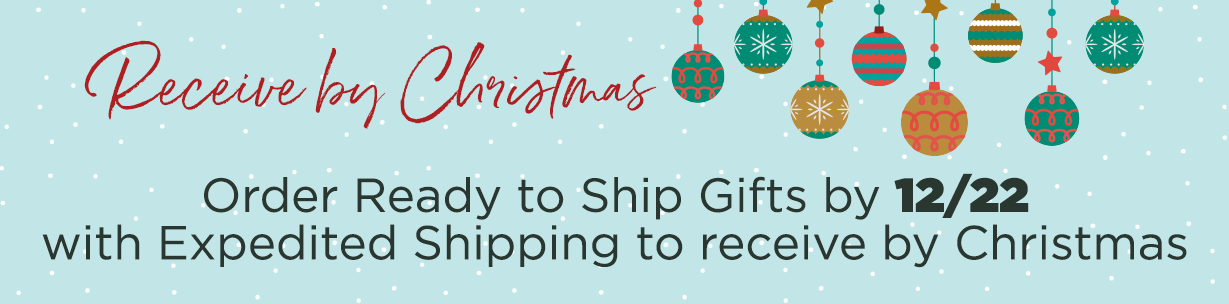 Receive by Christmas