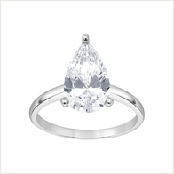 Refine by Ring Style: Solitaire