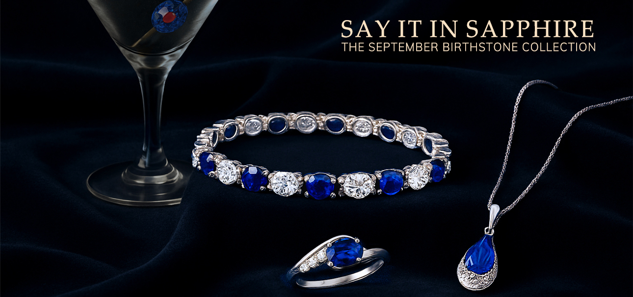 925 Sterling Silver Twisted Rope Ring With Sapphire Crystal CZ - September Birthstone